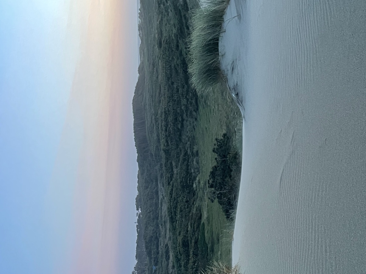 Esposende coastline at dusk