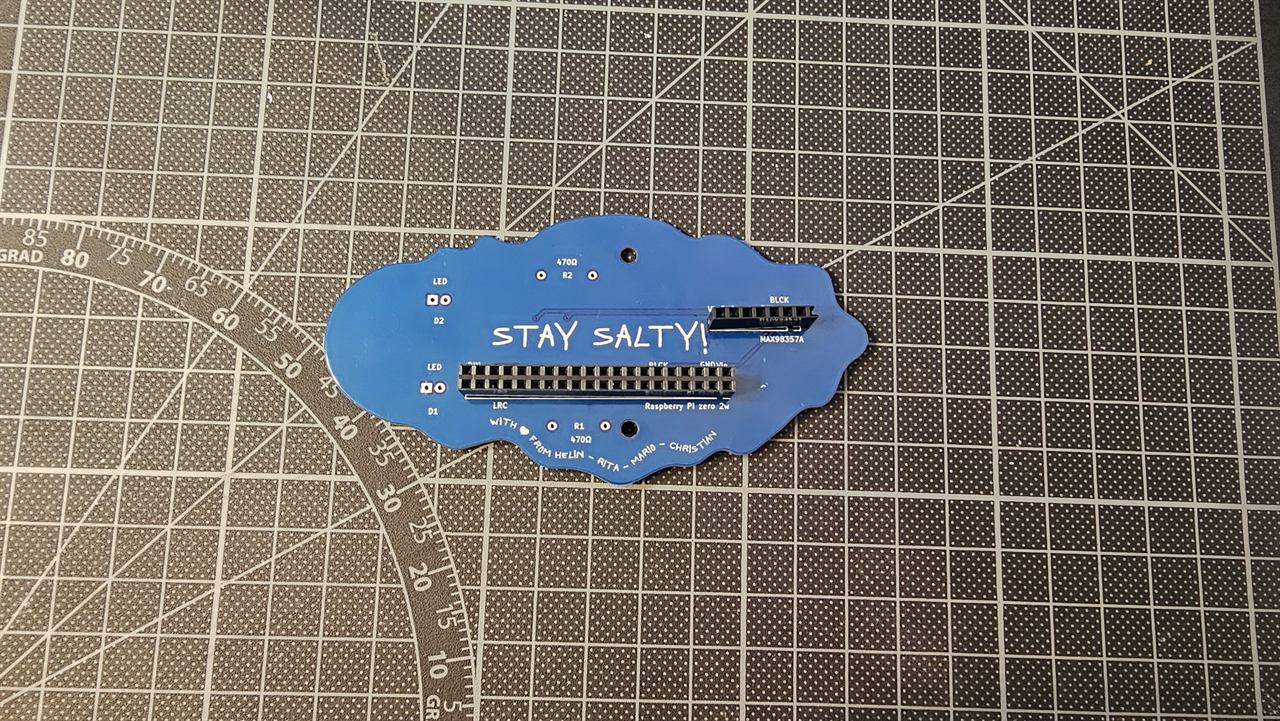 Both sockets in place on the bottom side